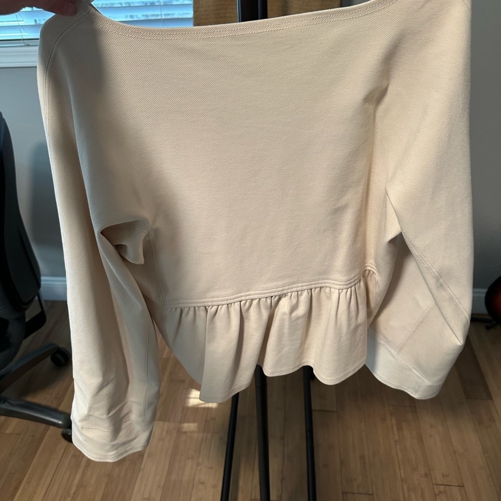 Rebecca Taylor Long Sleeve Trapeze Top - size medium - Picture 3 of 8